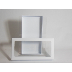 Pudełka składane na kartki DL. 11 x 22 x 3 cm.