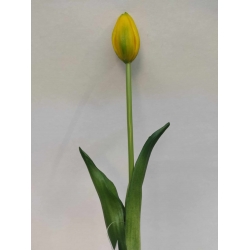 Tulipan silikonowy 40cm żółty