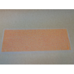Przyklejane półperełki 3mm-1404 szt. pomarańczowe