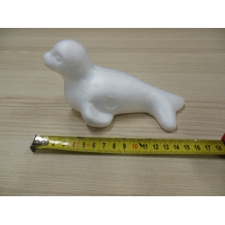 Styropianowa foka, 17 cm. Produkt polski